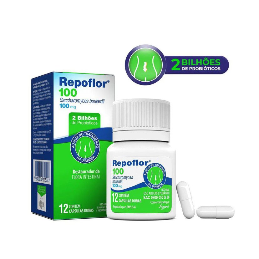 Repoflor 100mg 12cap