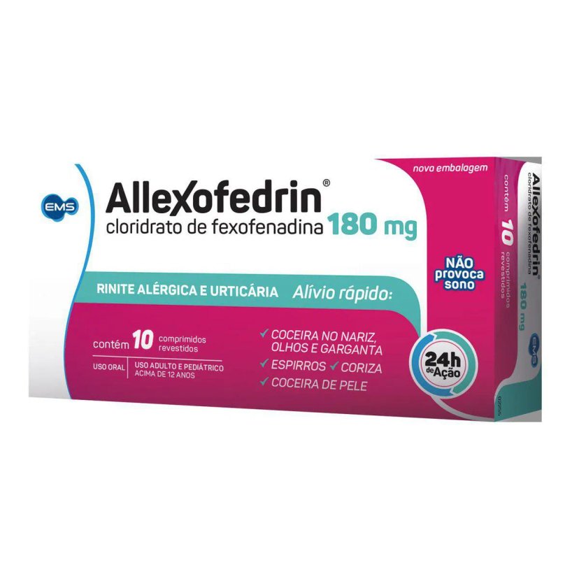 Allexofedrin 180mg 10cp