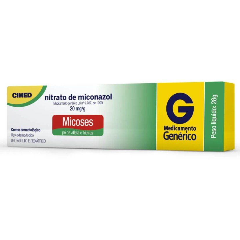 Nitrato De Miconazol 20mg 28g