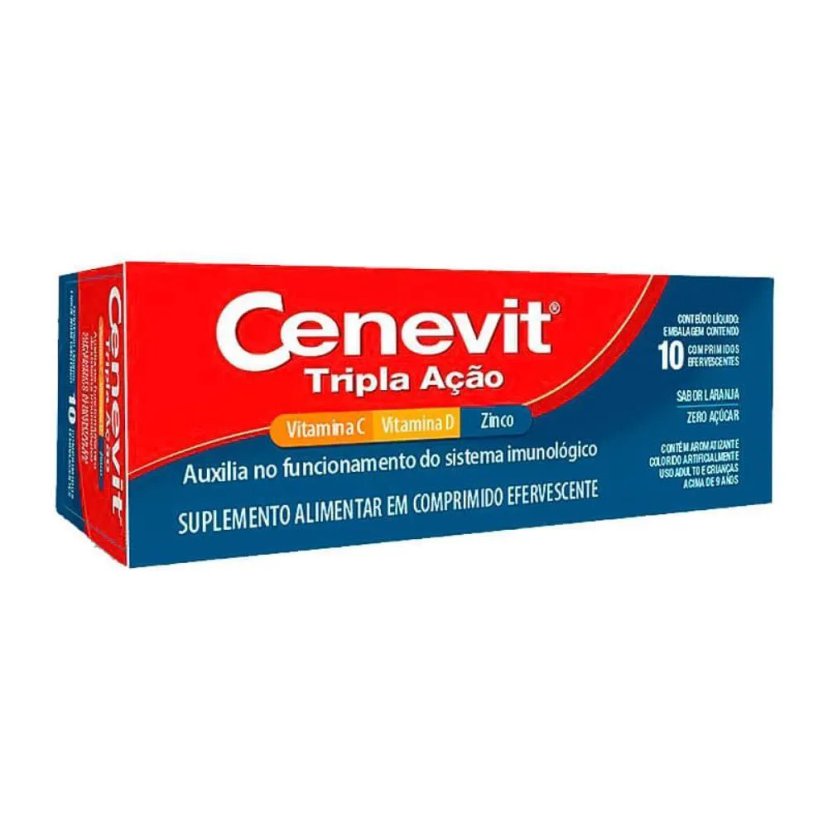 Cenevit Tripla Acao C/10un