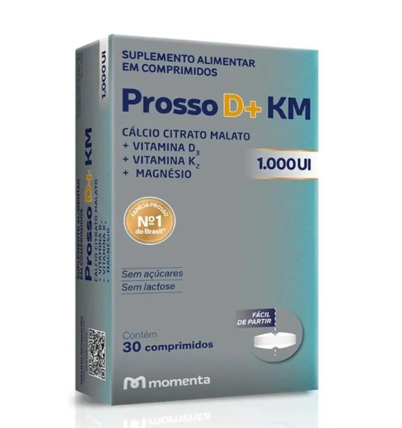 Prosso D+km 1.000ui Cx 30 Cpr