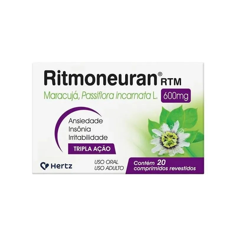 Ritmoneuran 600mg Cx 20 Cpr