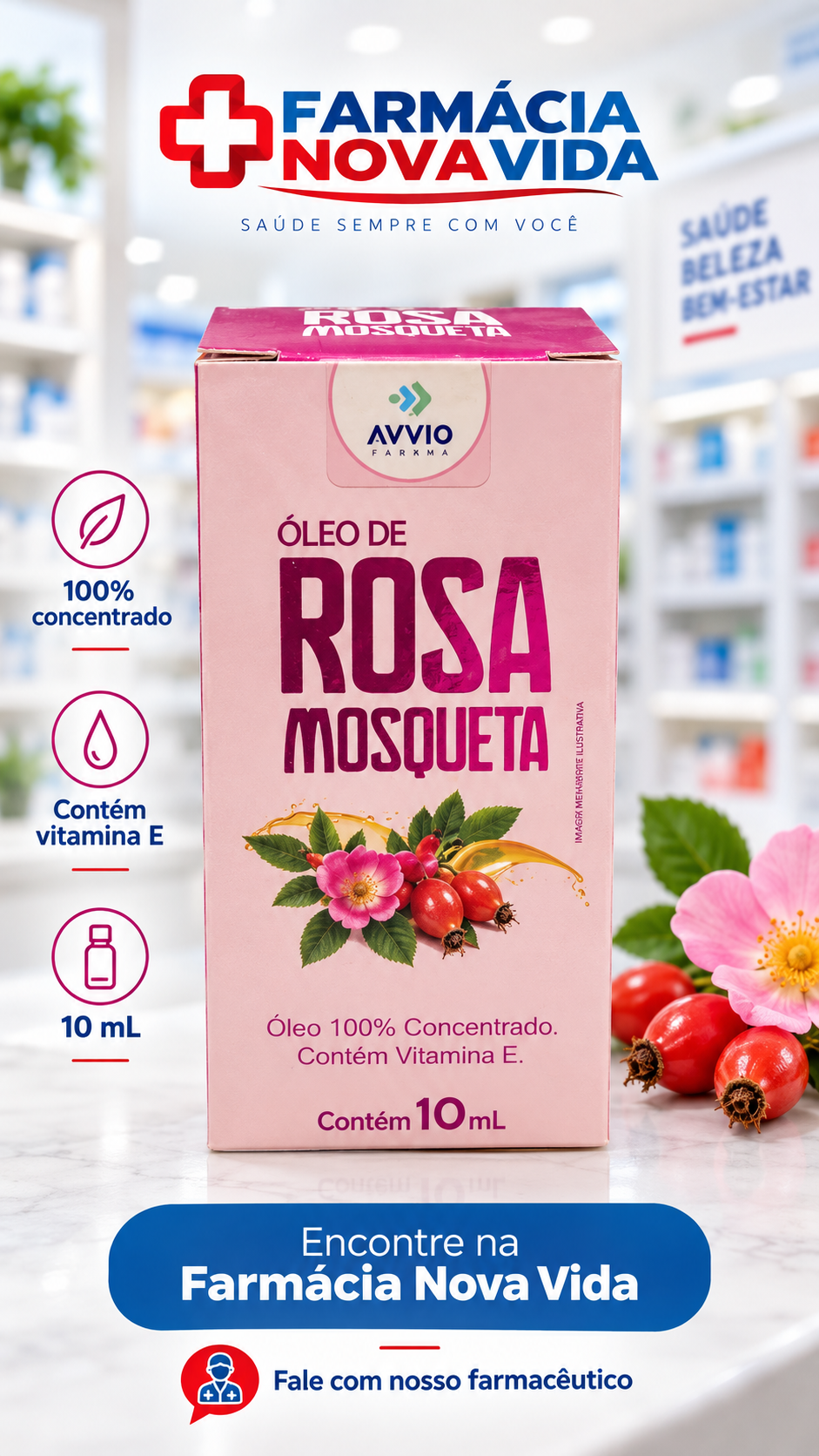 Rosa Mosqueta Avvio 10ml