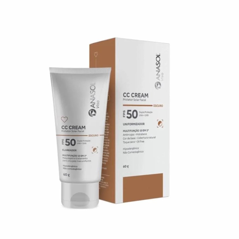 Anasol Facial Clareador 50fps