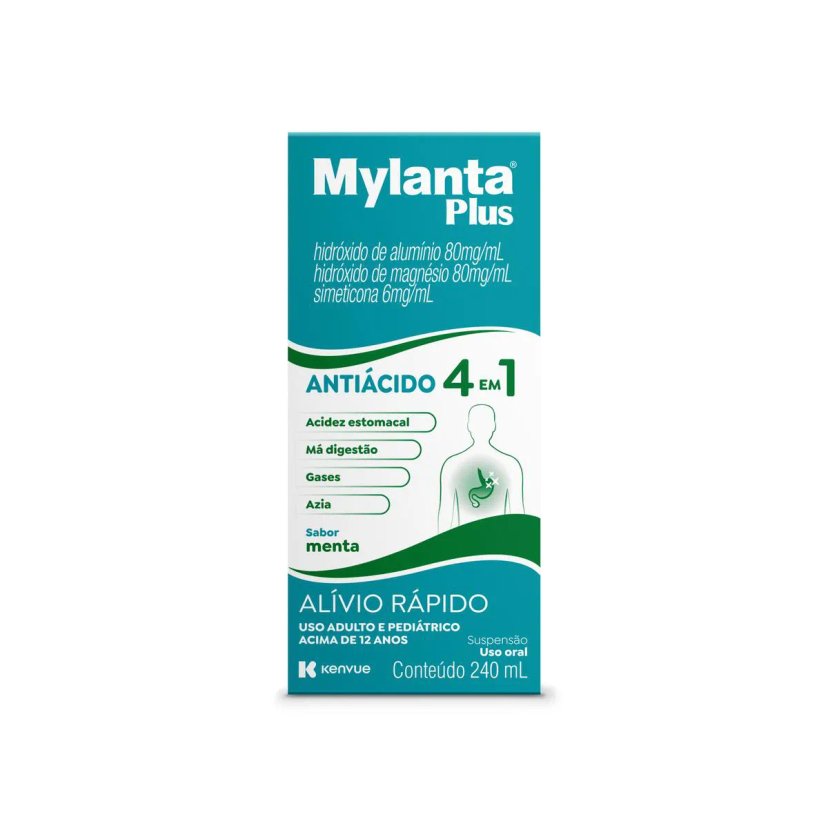 Mylanta Plus Ment Liq 240ml