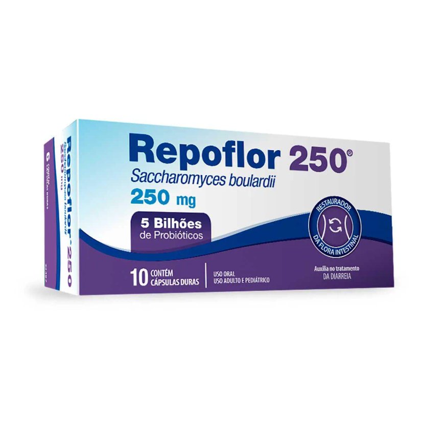 Repoflor 250mg Cx 10 Envelop