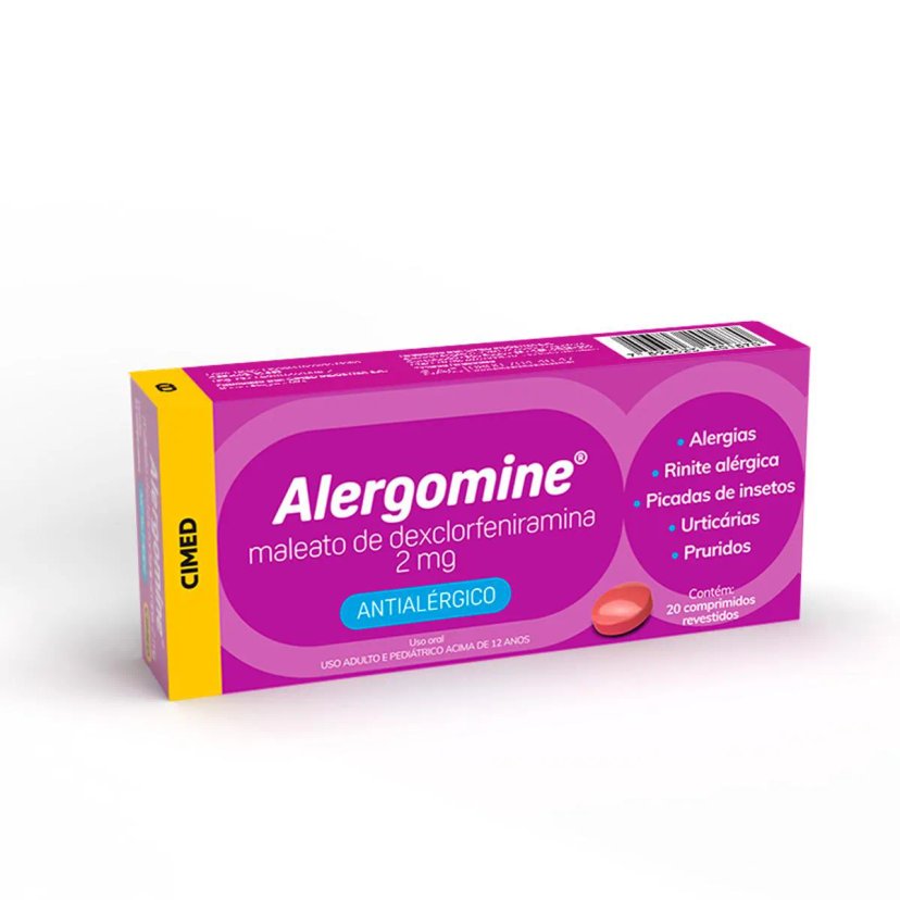 Alergomine 2mg Cx 20 Cpr