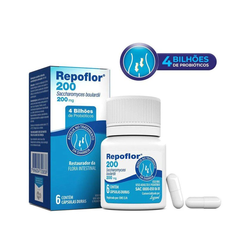 Repoflor 200mg Ped 4env