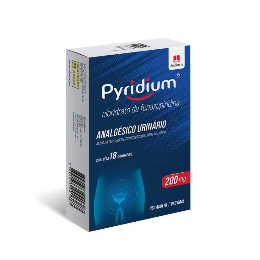Pyridium 200mg 18 Drg