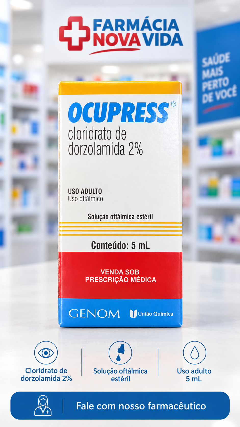 Ocupress 2% 5ml