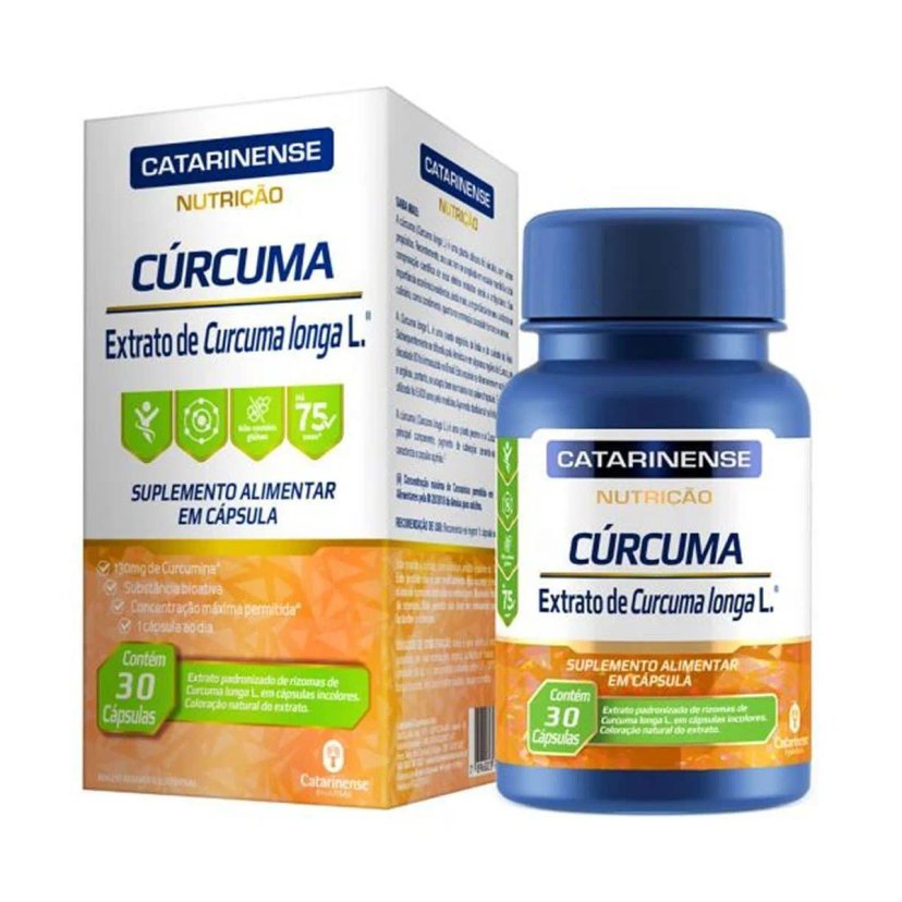Curcuma Catarinense Cx 30 Cpr