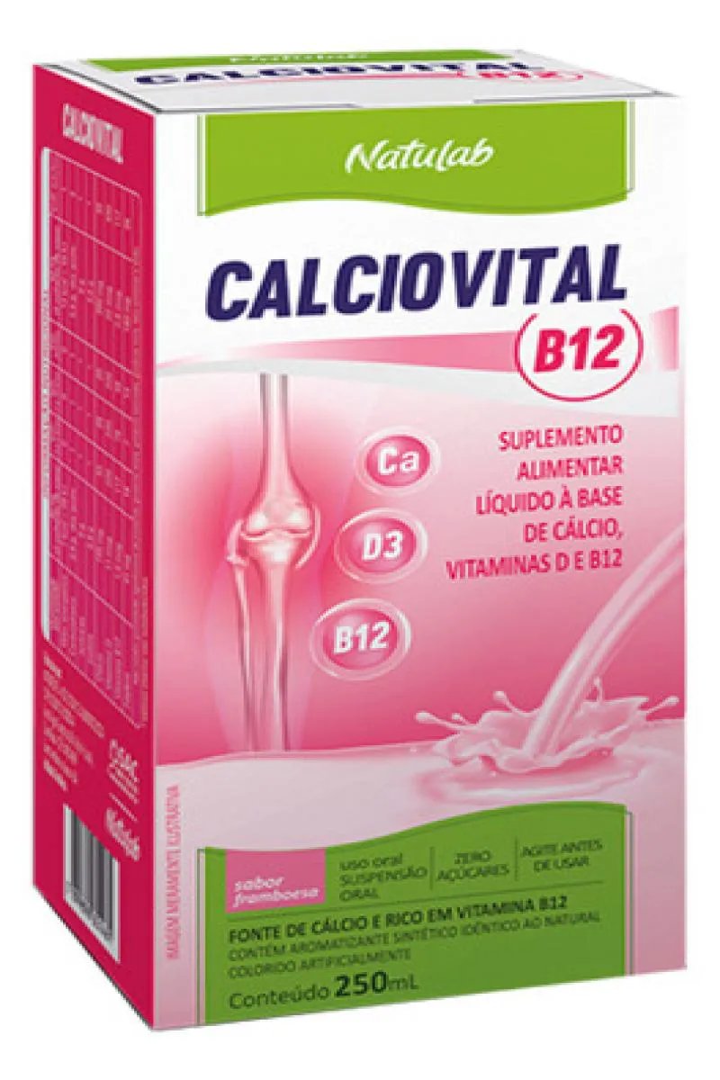Calciovital B-12 250ml Natulab