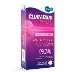 Cloratadd 10mg 12cp