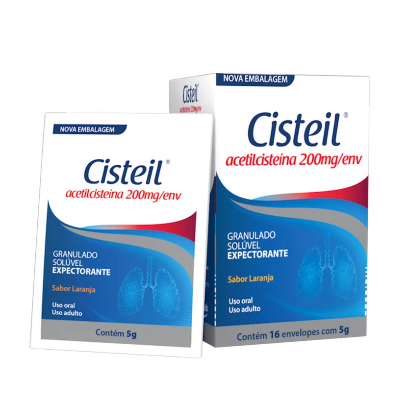 Cisteil 200mg Cx 16envelop
