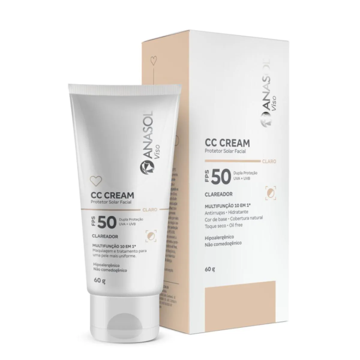 Anasol Cc Cream 50fps Clareado