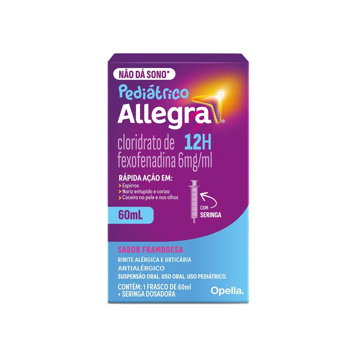 Allegra Ped Susp 60ml