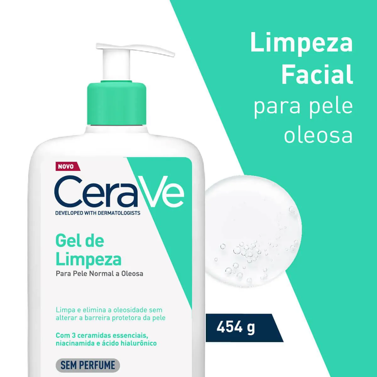 Cerave Gel De Limpesa 454g
