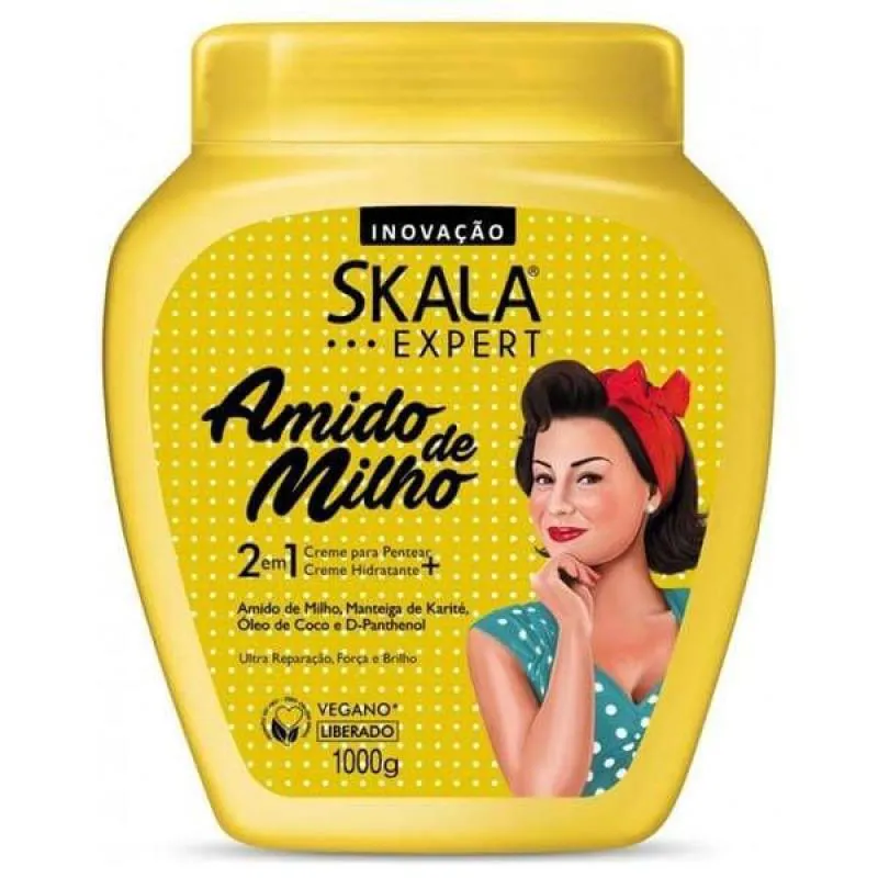 Skala Creme Amido De Milho 1kg