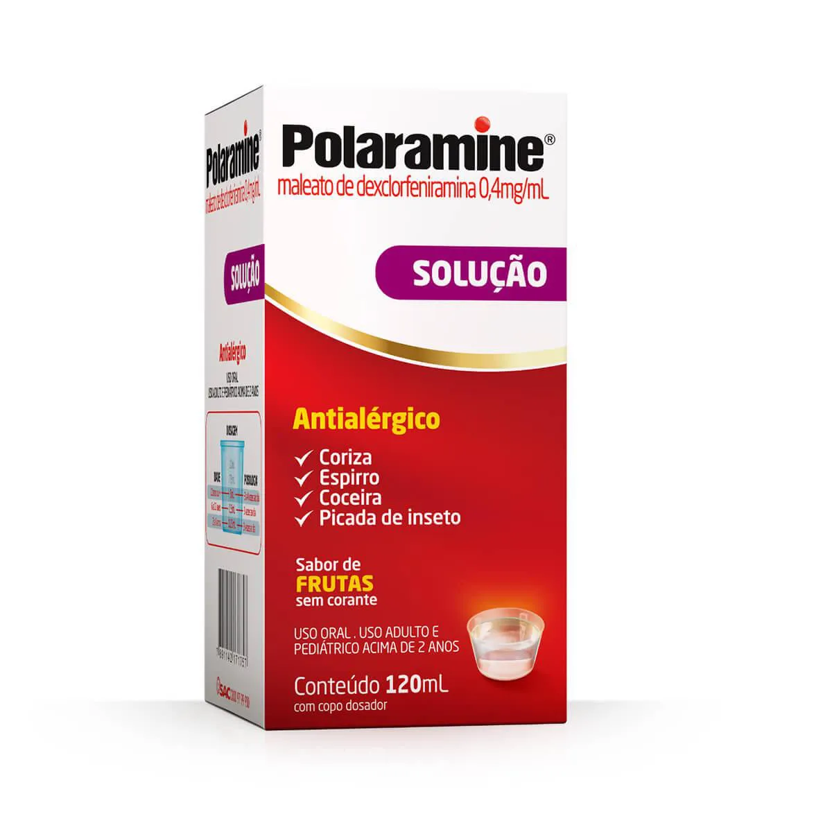 Polaramine Sabor Frutas 120ml