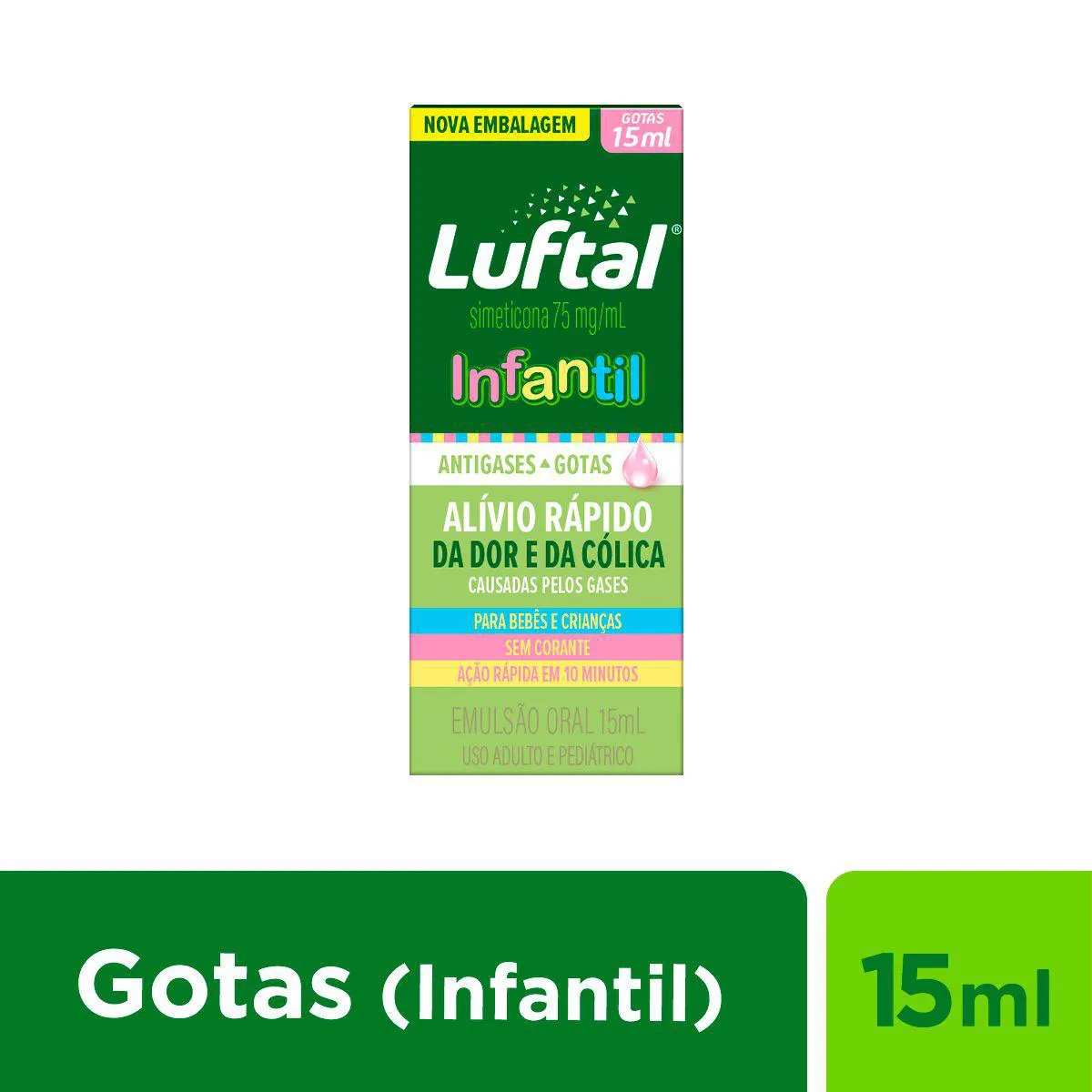 Luftal 75mg/ml Gts Inf 15ml