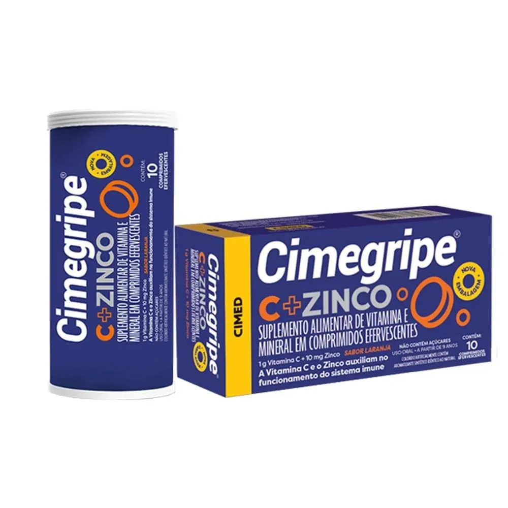 Cimegripe C Zinco Cx 10 Und