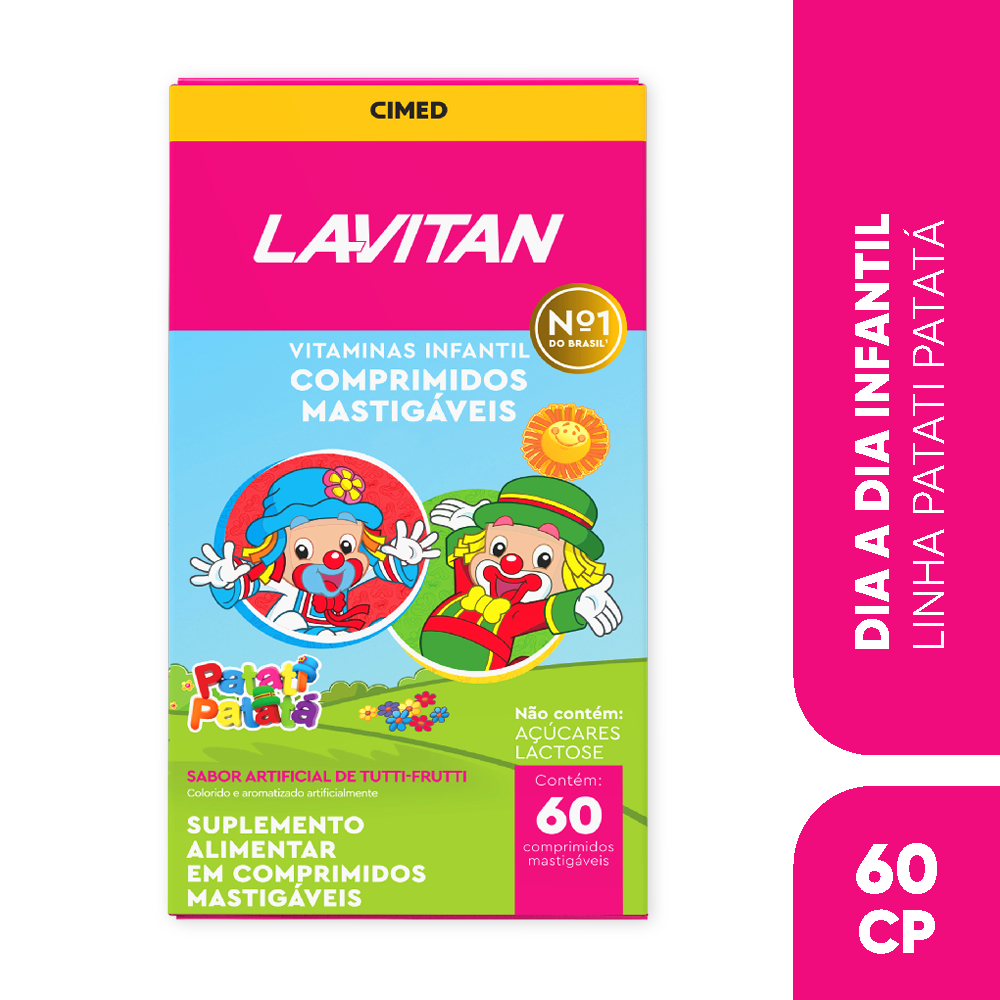 Lavitan Kids Tut Frut 60cp Ma