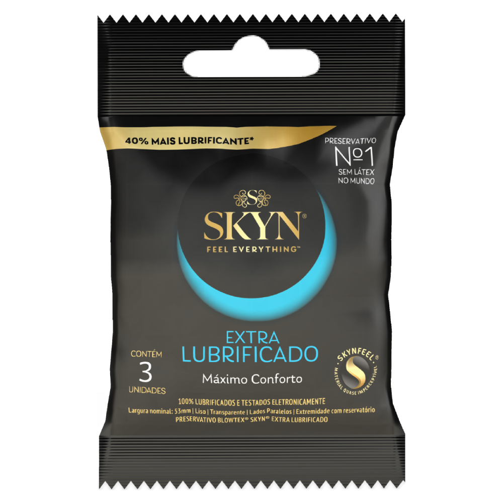 Preservativo Skyn Ext Lub C/3